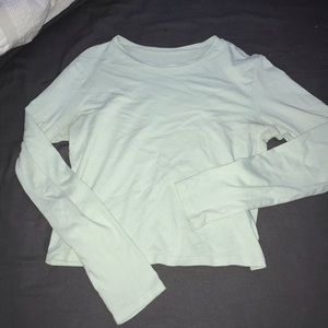 Wild Fable Long Sleeve Cropped Shirt